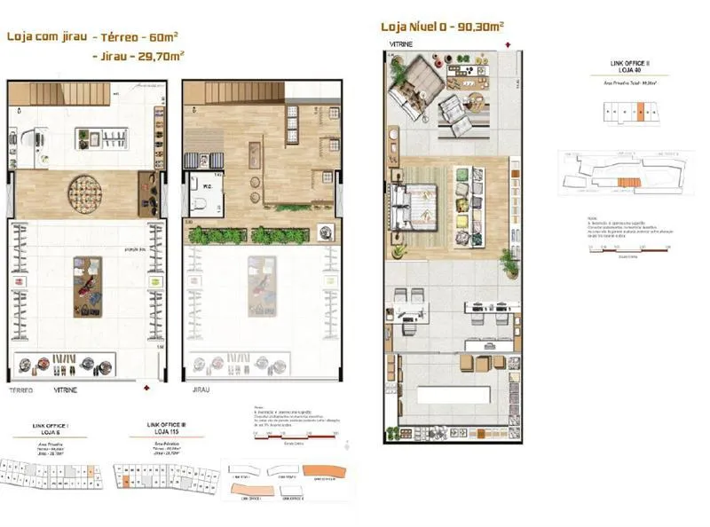 Link Office Mall & Stay - Lojas
