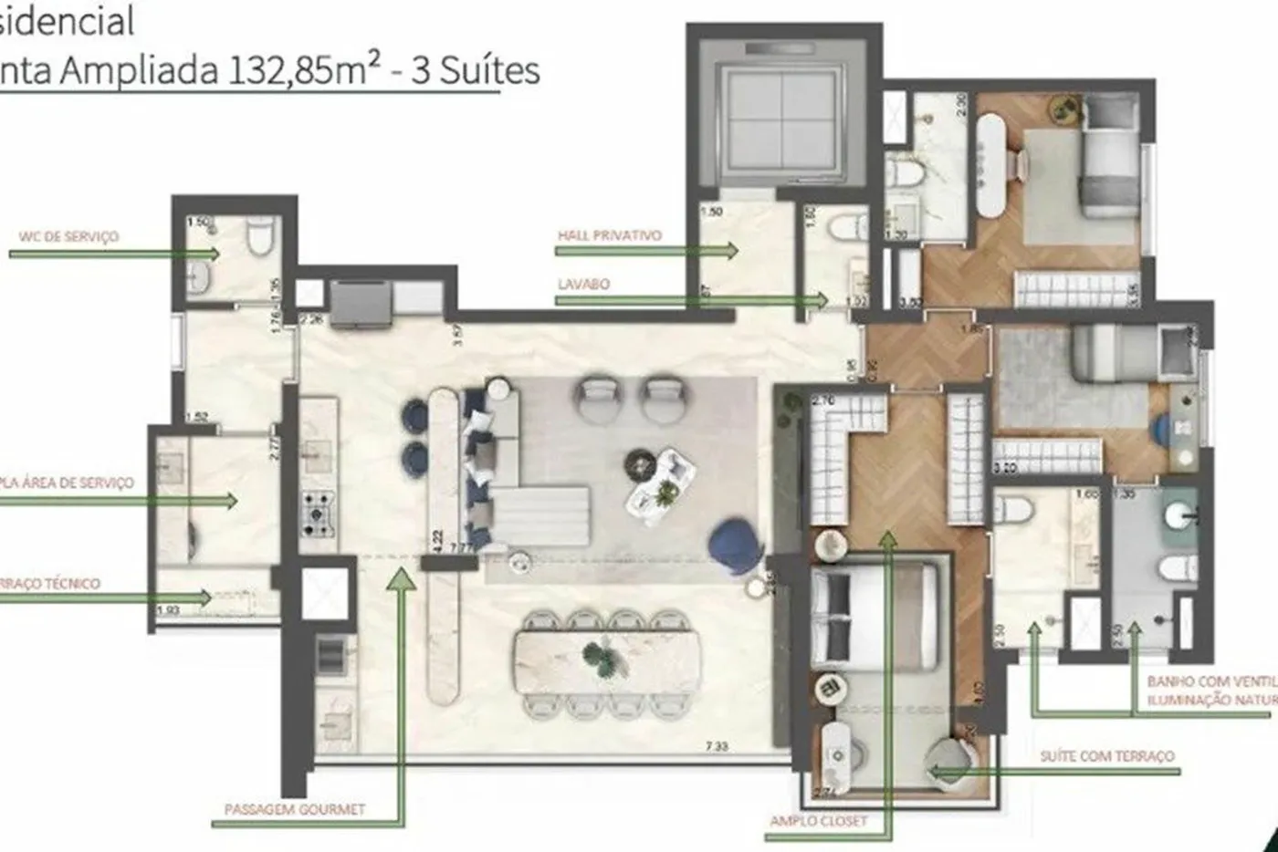 BA 1260 Apto 601371078-13 - REMAX Boutique Exclusividades — foto 3