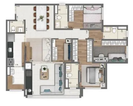 Living Wish Panamby - Living SP