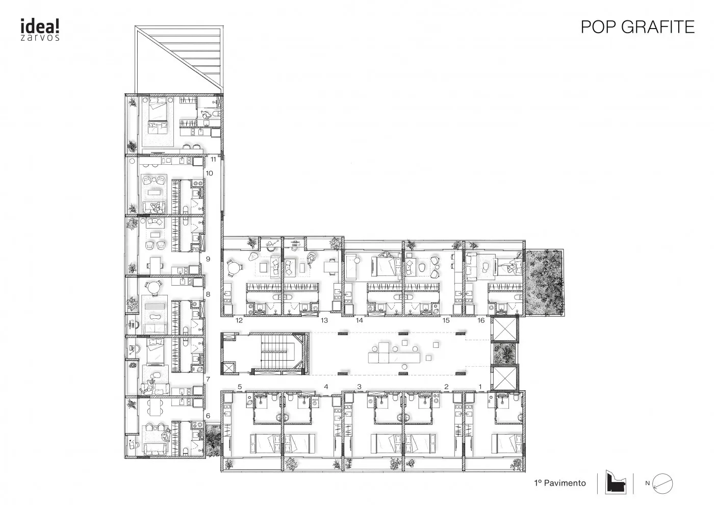 Pop Grafite - Residencial