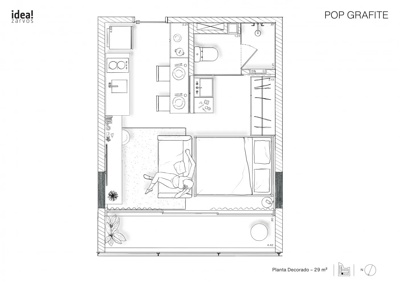 Pop Grafite - Residencial