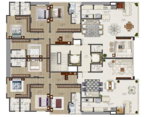 Residencial Villa de Siena - Gandin Construtora