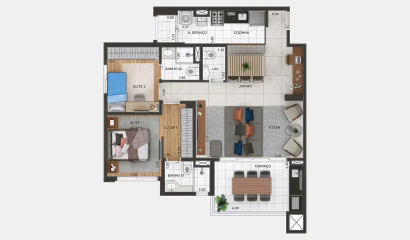 Gran Maia Piazza - EZTEC
