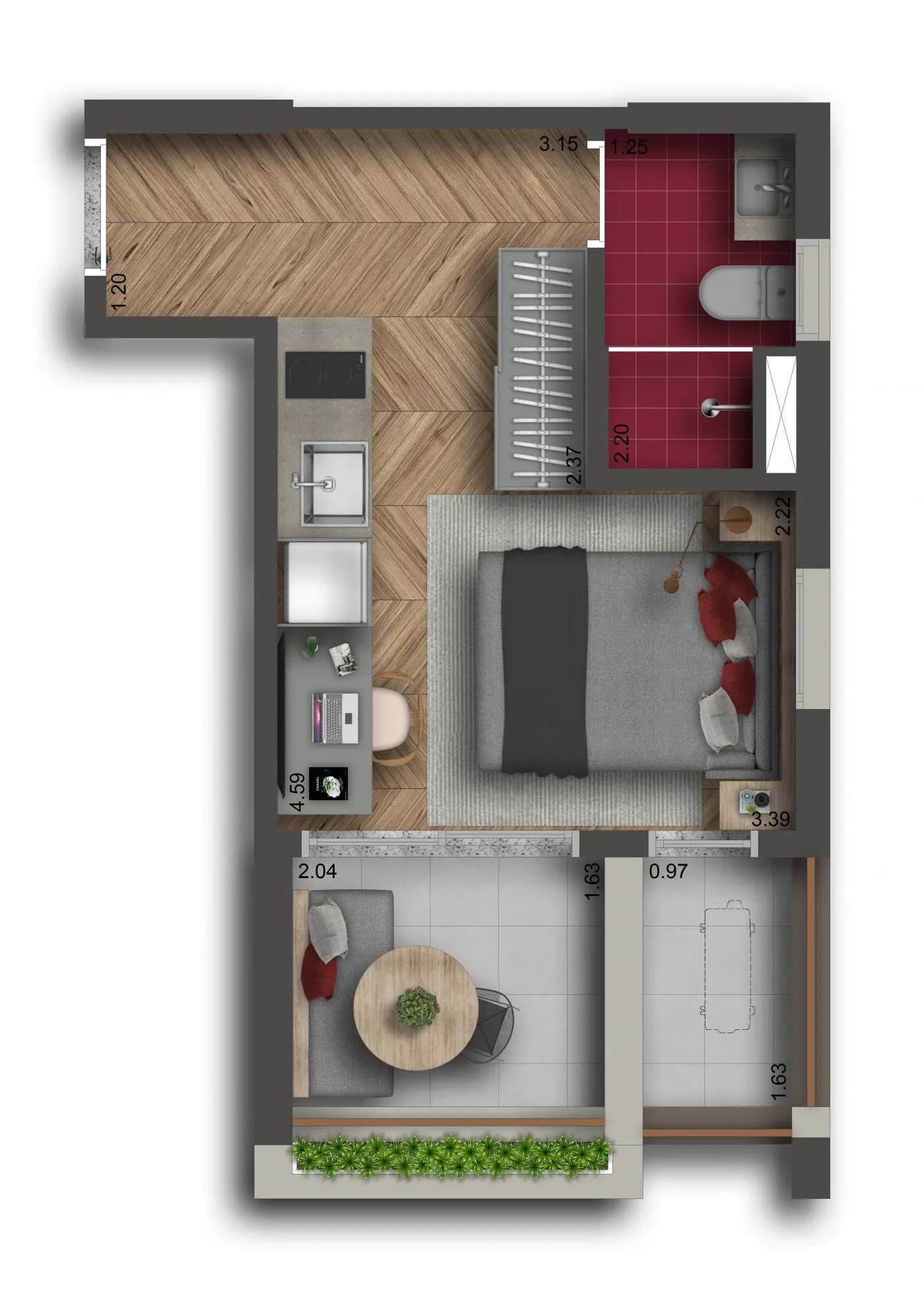 Pamplona Studios - Residencial