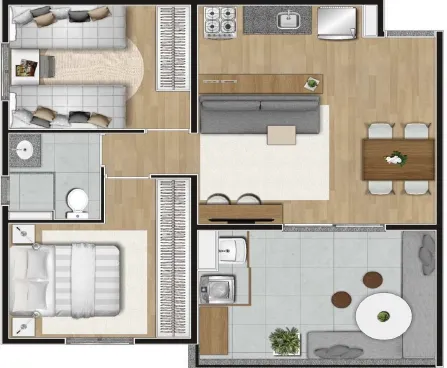 Constantino Campo Belo - Residencial