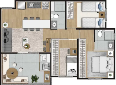 Constantino Campo Belo - Residencial