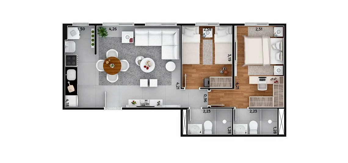 Vila Parque Condomínio dos Pássaros - Residencial