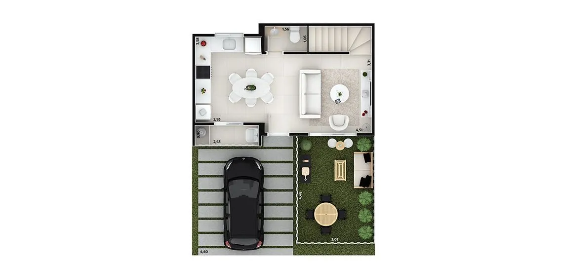 Vila Parque Condomínio dos Pássaros - Casas