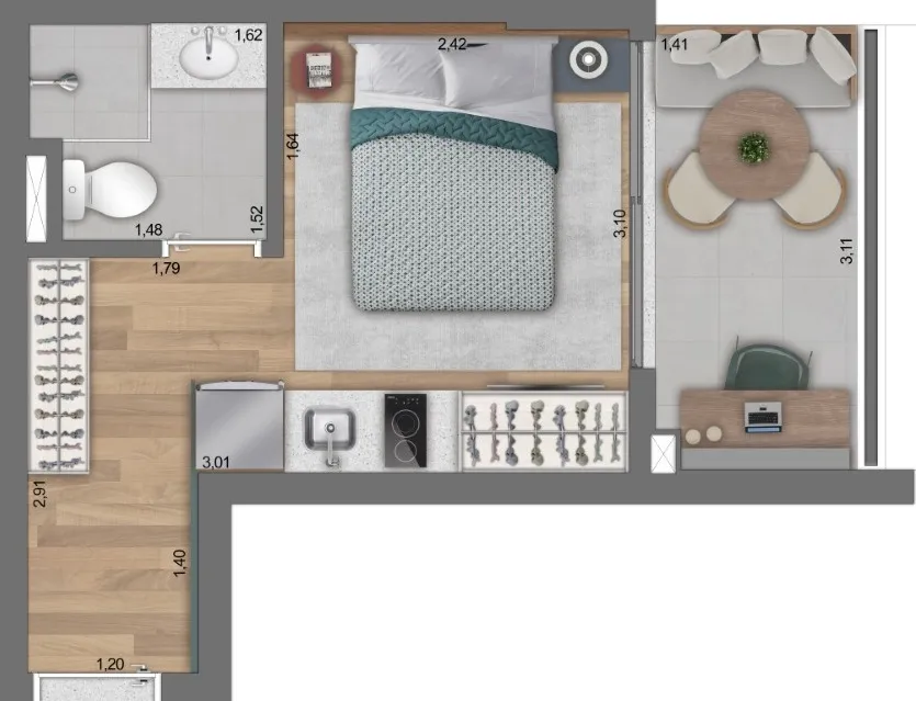 Handy Paraíso - Residencial