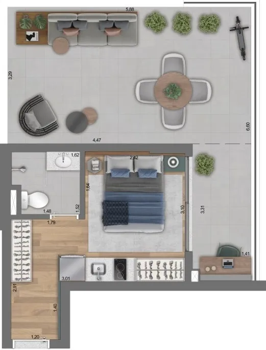 Handy Paraíso - Residencial