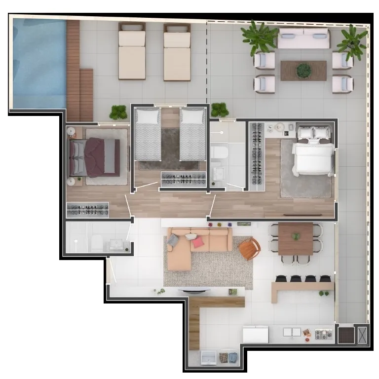 Sun Coast Residence - D6 Empreendimentos