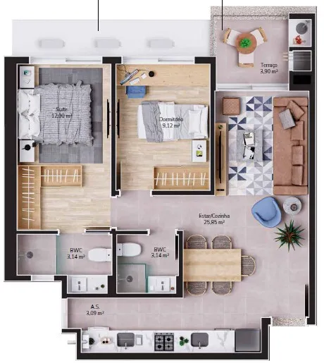 Home Cacupé - Lumis Construtora