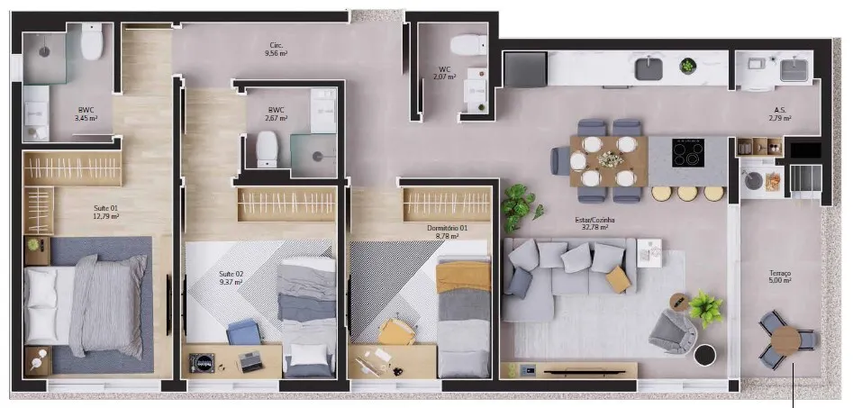 Home Cacupé - Lumis Construtora