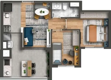 Smart Home Nova Klabin - Setin SP