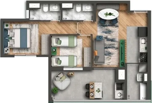 Smart Home Nova Klabin - Setin SP