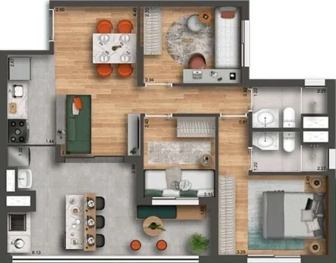 Smart Home Nova Klabin - Setin SP