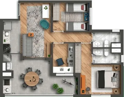 Smart Home Nova Klabin - Setin SP