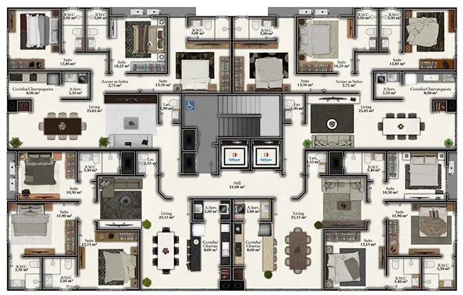 Giusta Residenza - Edificare Empreendimentos