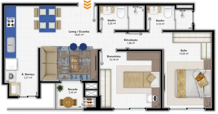 Maria Augusta Home Design - GPinheiro SC