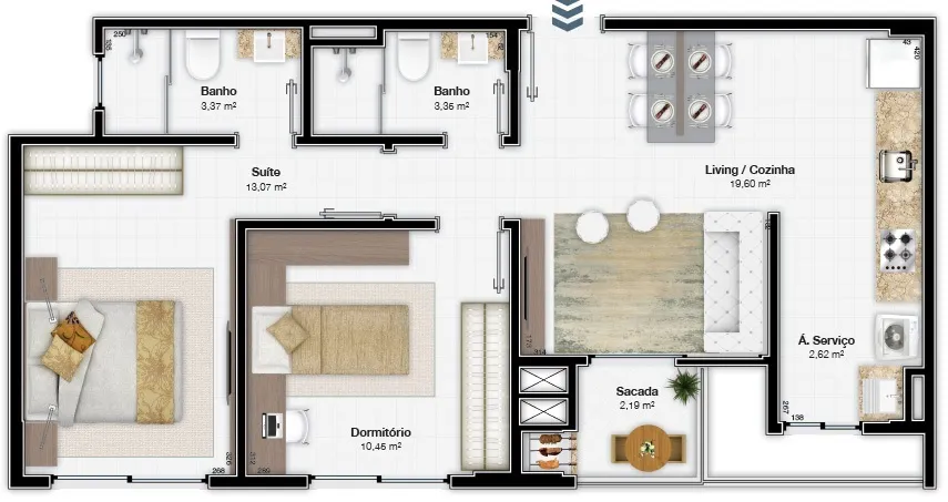 Maria Augusta Home Design - GPinheiro SC