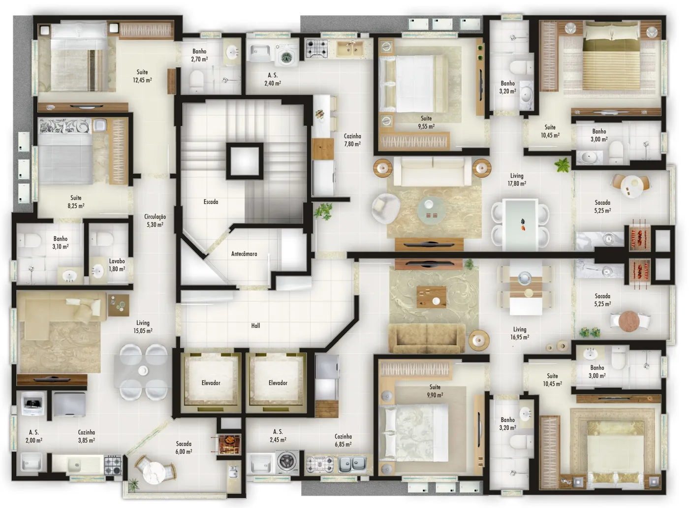 Residencial Paradisus - Salim & Galvan Construtora