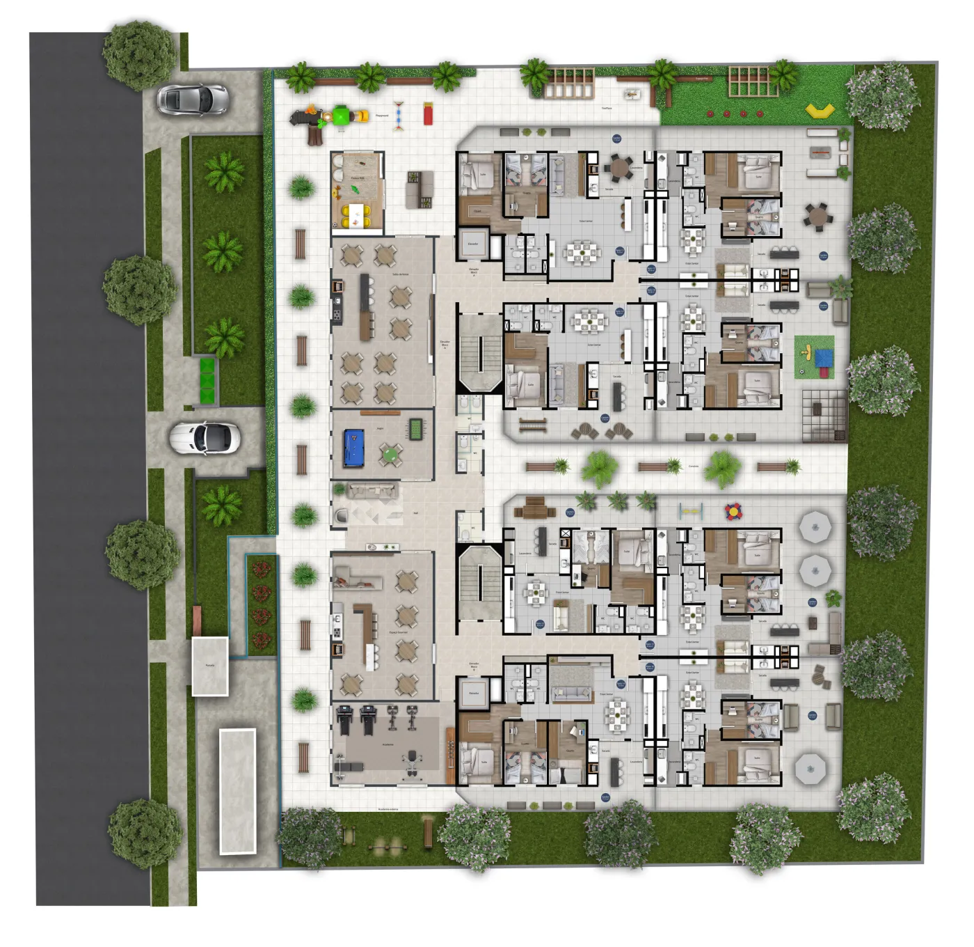 Allure Residencial - Coral Engenharia