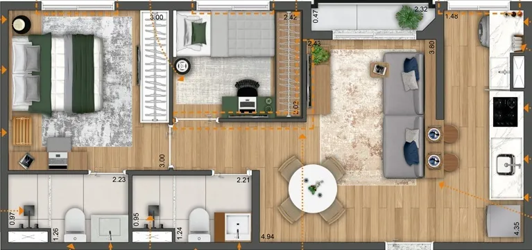 Next Residence - Conx SP Interior