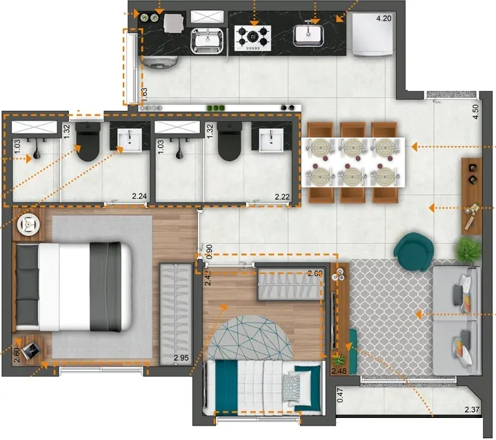 Next Residence - Conx SP Interior