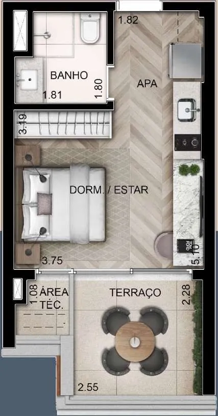 Ária Higienópolis - Residencial Ária Higienópolis - Residencial