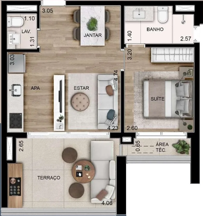 Ária Higienópolis - Residencial Ária Higienópolis - Residencial