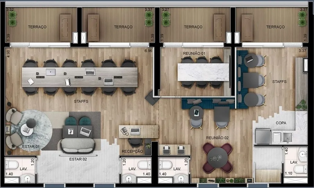 Ária Higienópolis - Comercial Ária Higienópolis - Comercial