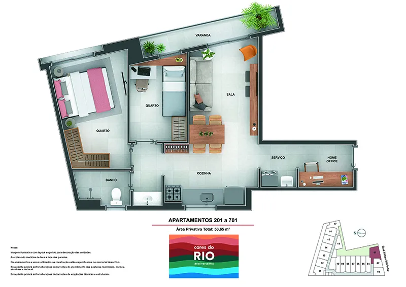 Cores do Rio - Residencial