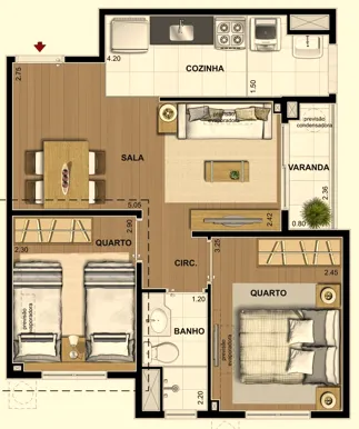 Living Wish Norte - Living RJ