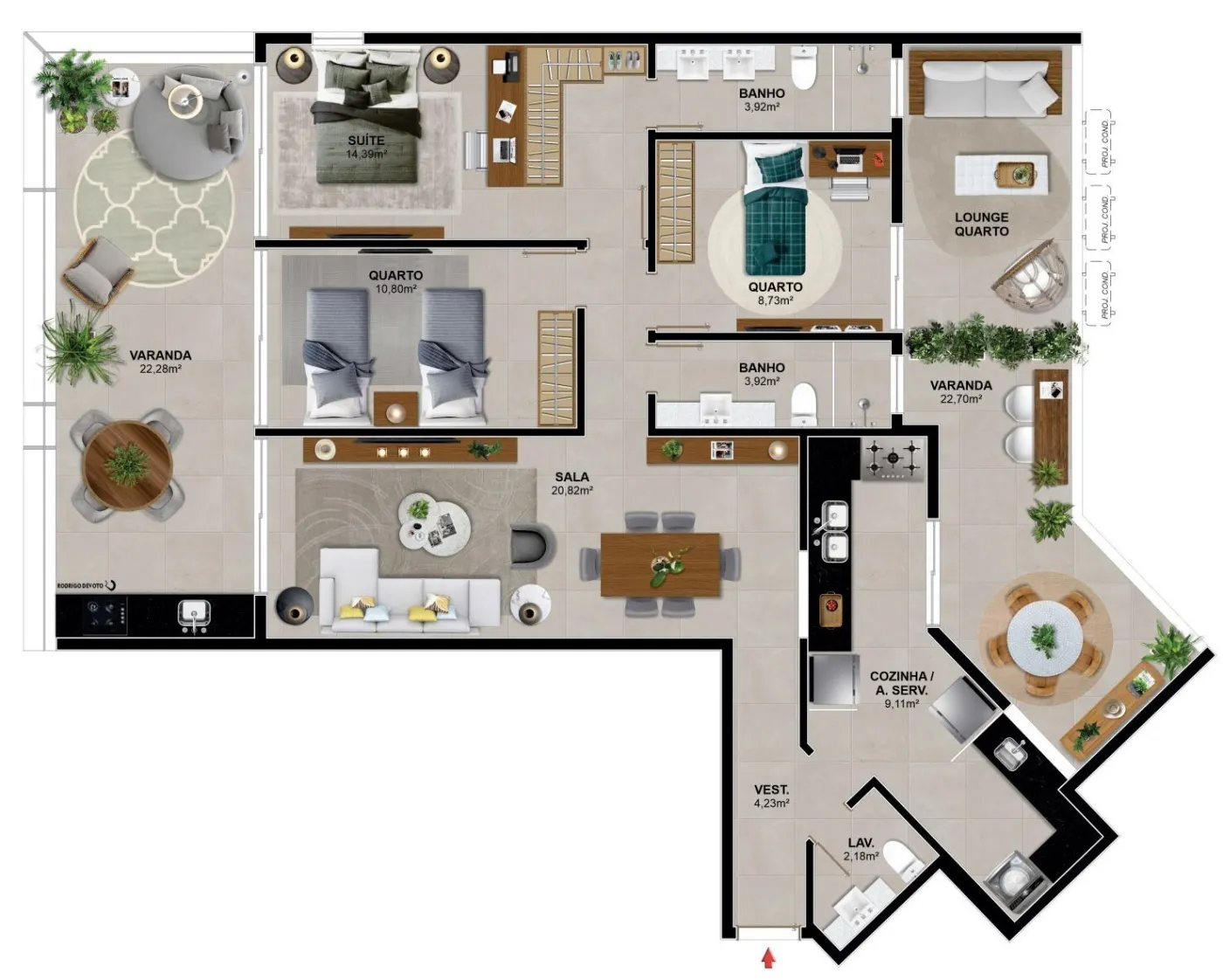 Praia Residencial Mar - Itten