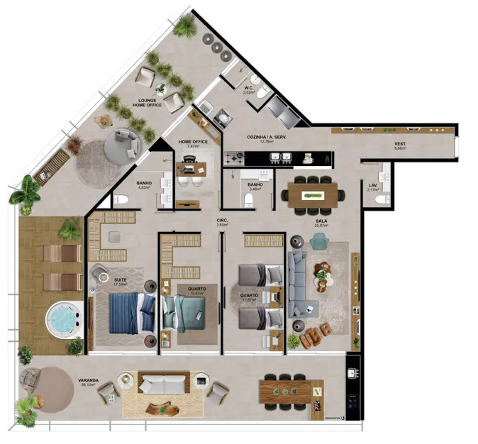 Praia Residencial Mar - Itten