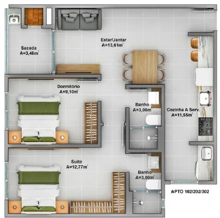 Manhattan Residence - Domum Construções
