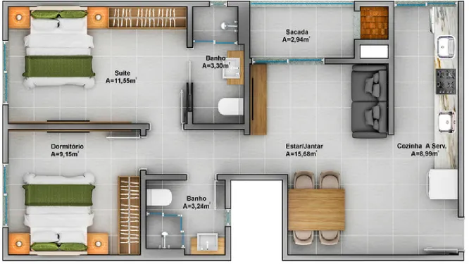 Manhattan Residence - Domum Construções