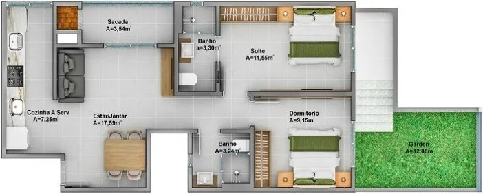Manhattan Residence - Domum Construções