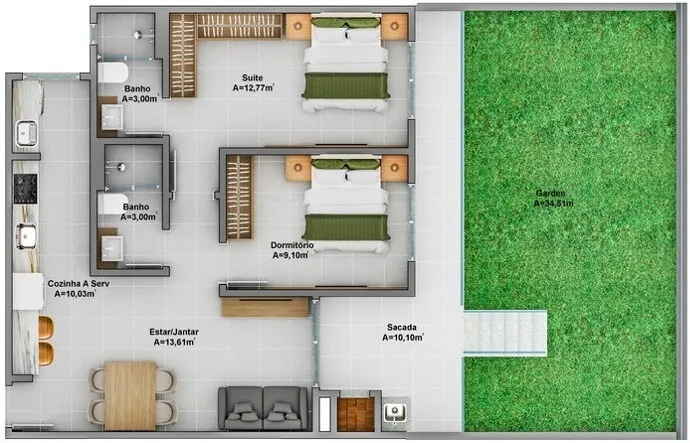 Manhattan Residence - Domum Construções