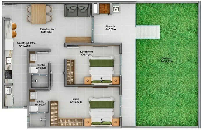 Manhattan Residence - Domum Construções