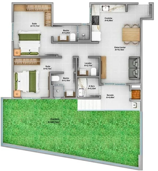 Manhattan Residence - Domum Construções