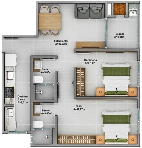Manhattan Residence - Domum Construções