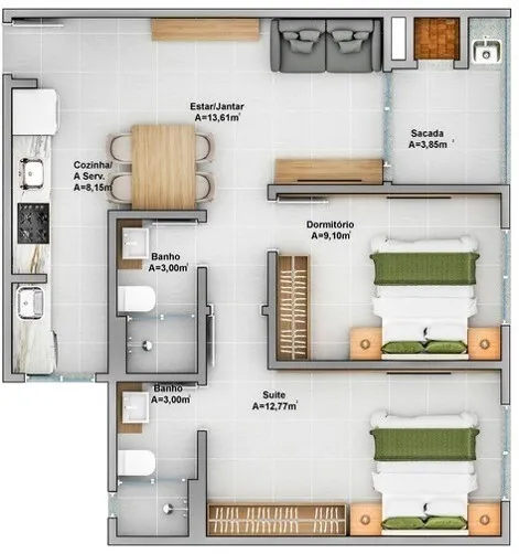 Manhattan Residence - Domum Construções