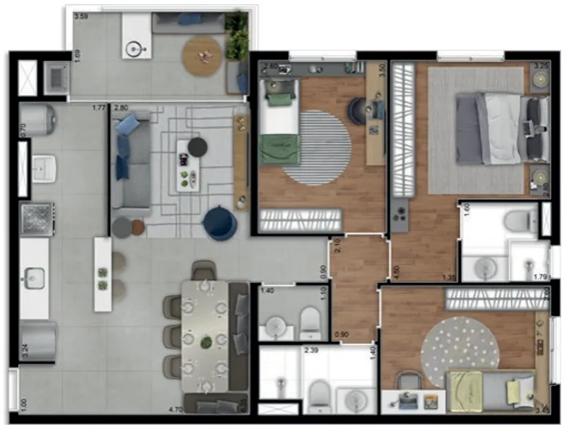 DUQ Central Houses - Dubai