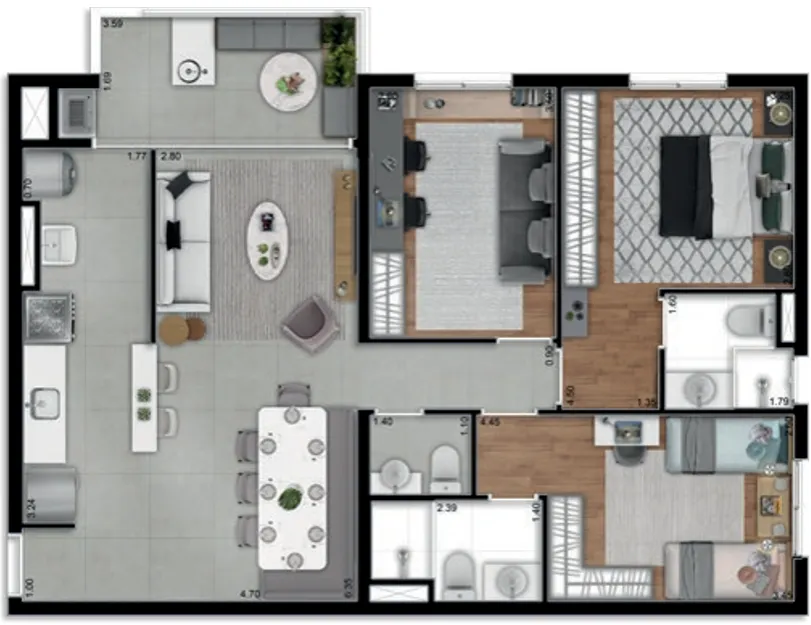DUQ Central Houses - Dubai