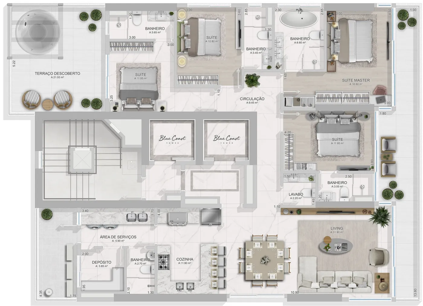 Blue Coast Tower - FG Empreendimentos
