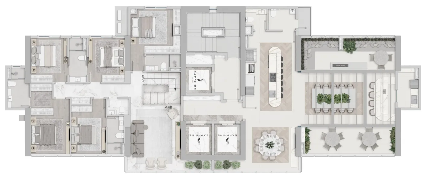 Sapphire Tower - FG Empreendimentos