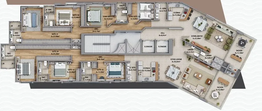 L'Acqua Residence - GPinheiro SC