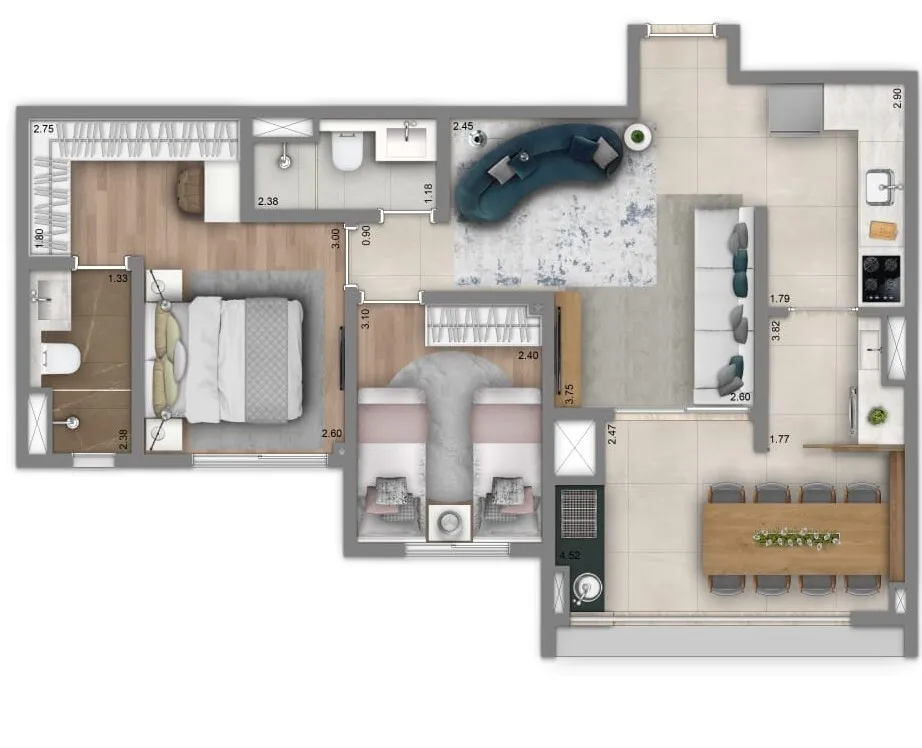 Infinity Nova Klabin - Living SP