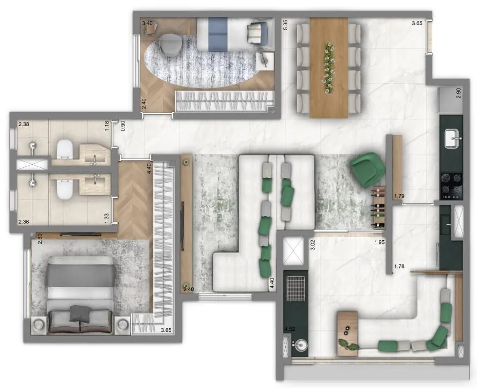 Infinity Nova Klabin - Living SP